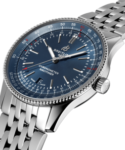 Alternative view of Breitling Navitimer Automatic 41mm Blue Dial Silver Steel Strap Men's Watch - A17326161C1A1