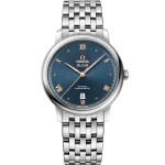 Omega De Ville Prestige 39.5mm Blue Dial Stainless Steel Bracelet 424.10.40.20.03.004