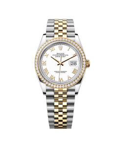 Rolex  Datejust 36mm 126283 White Dial Jubilee Bracelet Watch