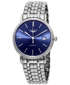 Longines Men's L4.921.4.92.6 Presence Stainless Steel Watch