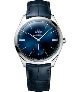Omega De Ville Trésor 40mm Blue Dial Stainless Steel Strap 435.13.40.21.03.002