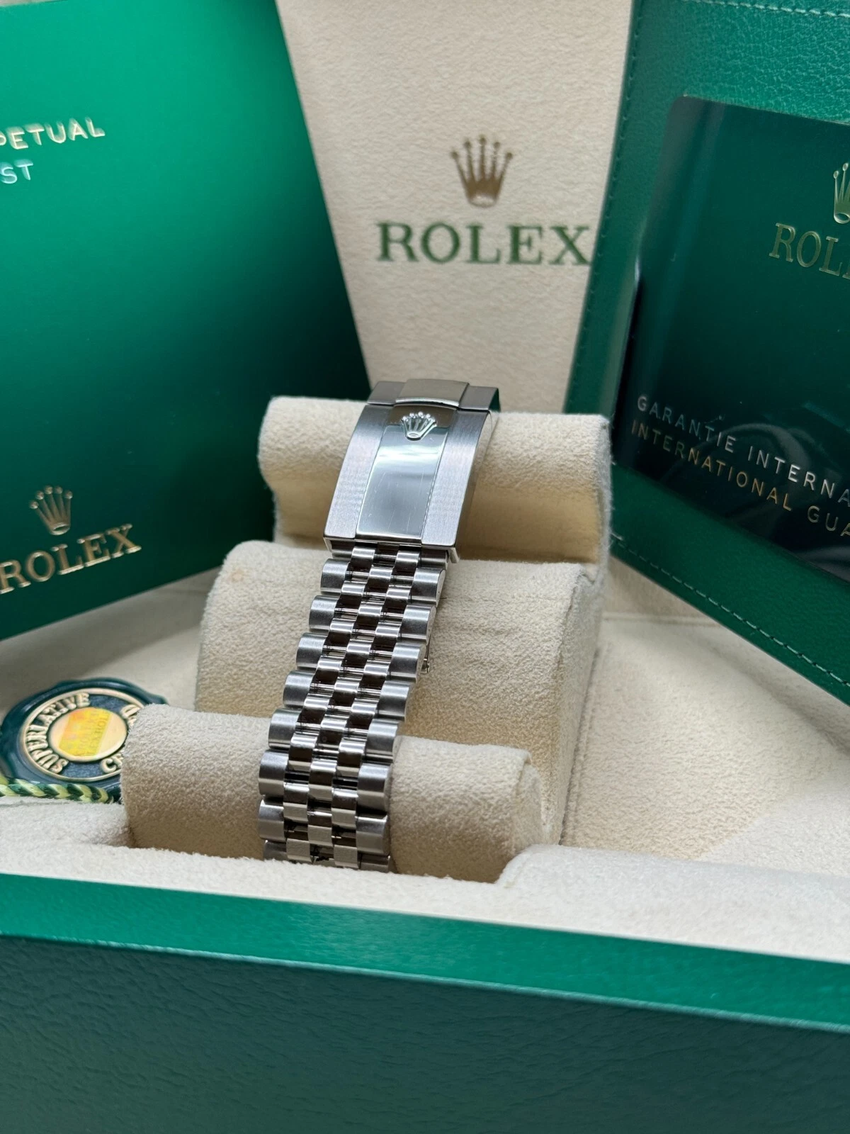 Rolex Datejust 41mm 126300 White Index Oyster Stainless Steel Watch - Image 12
