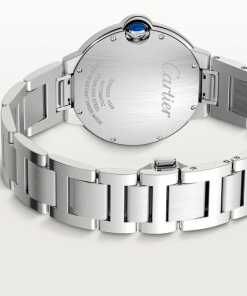 Alternative view of Cartier BALLON BLEU Blue Dial 40mm