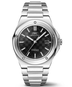 IWC Ingenieur 40mm Black Dial Steel Mens Watch IW328901