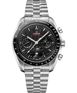 Omega Speedmaster Moonphase Steel Black Meteorite Dial 43mm 304.30.43.52.01.001