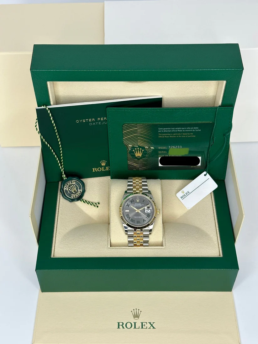Rolex Datejust 36mm 126231 Slate Dial Oyster Bracelet Watch - Image 15