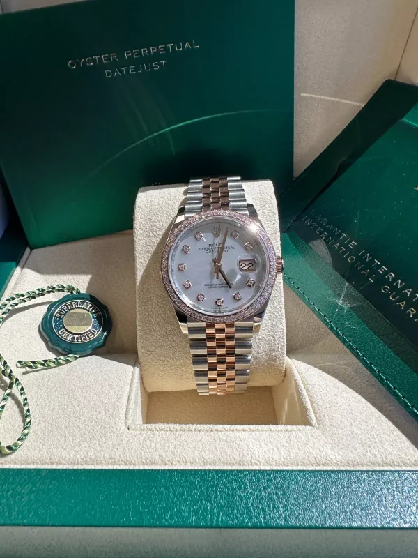 Rolex  Datejust 36mm 126281 Mother-of-Pearl Dial Jubilee Bracelet