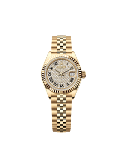 Alternative view of Rolex Lady-Datejust 28mm 279178 Diamond Paved Dial