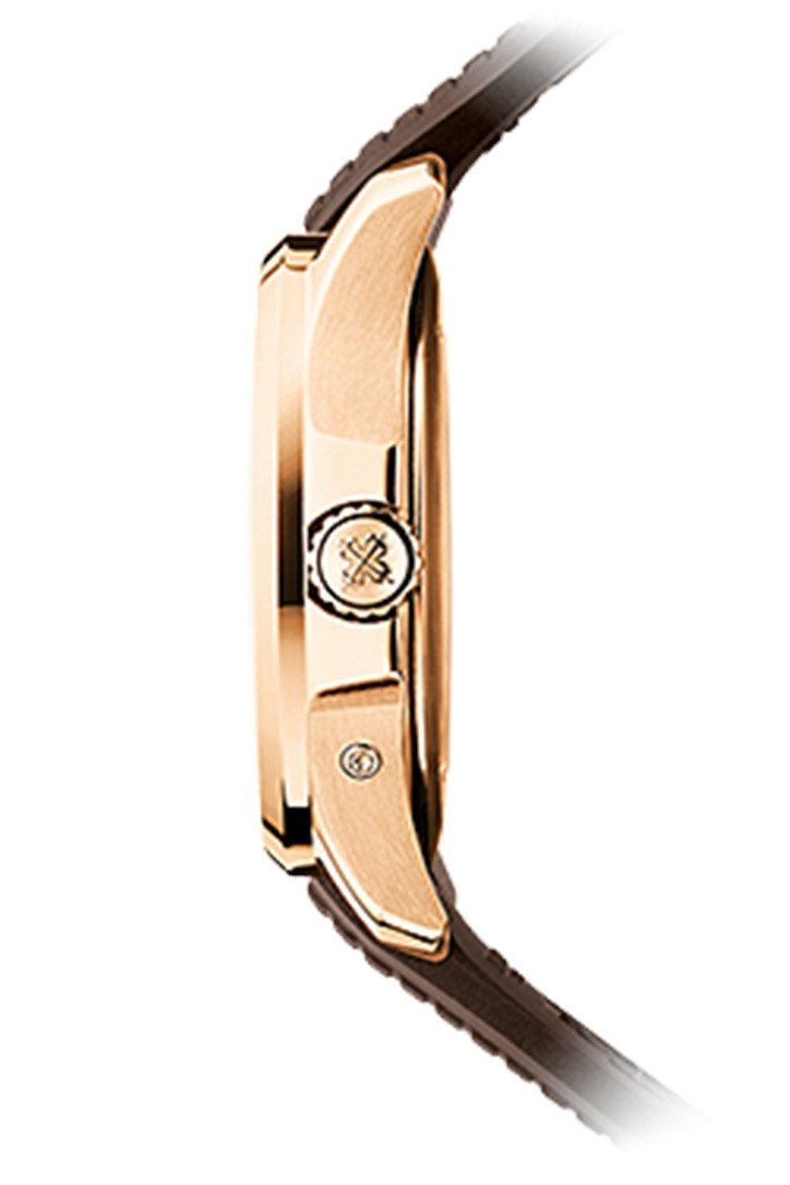 Patek Philippe Aquanaut Brown Embossed Arabic Dial Rose Gold Composite Men's Watch 5164R-001 - Image 3