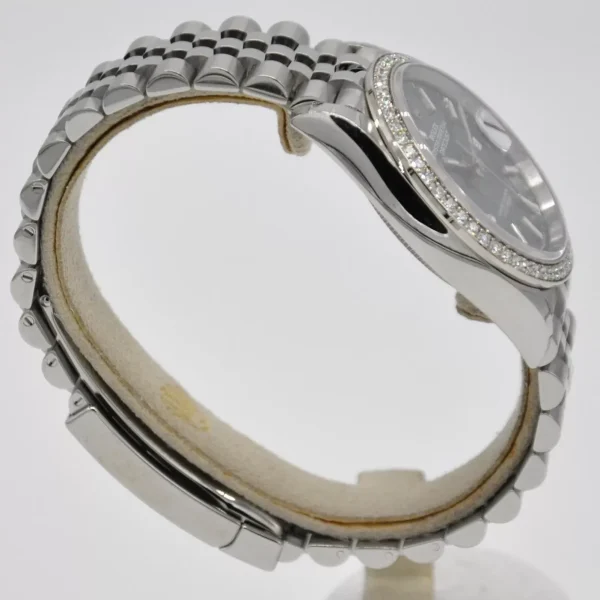 Rolex  Datejust 36mm 126284 Green Dial Jubilee Bracelet