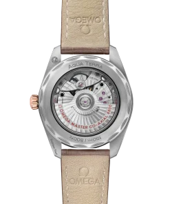 Alternative view of Omega Seamaster Aqua Terra 150M 38 mm Grey Dial Stainless Steel and  Sedna™ 18k Rose Gold Strap 220.23.38.20.06.001