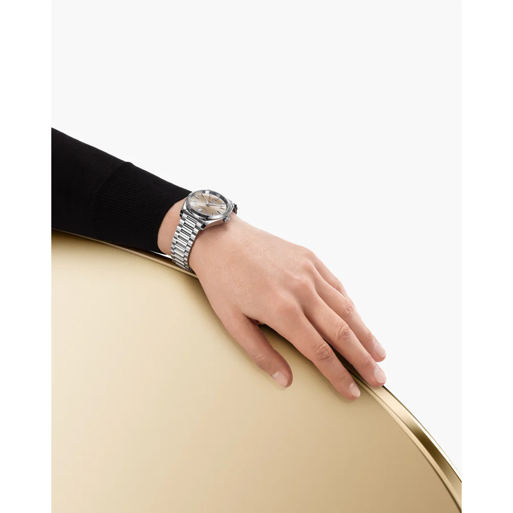 Omega Seamaster Aqua Terra Shades 38 mm Sandstone Dial Stainless Steel Bracelet 220.10.38.20.09.001 - Image 3