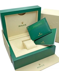 Alternative view of Rolex  Sky-Dweller 42mm 336938-0007 Yellow Gold Bright Green Dial