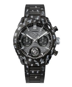 TAG Heuer Carrera Tourbillon Nanograph Plasma Diamant d'Avant-Garde Automatic 44mm Aluminum CBN5A91.BZ0000