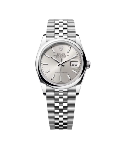 Rolex  Datejust 36mm 126200 Oyster Perpetual Silver Dial Jubilee Stainless Steel