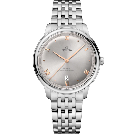 Omega De Ville Prestige 40 mm Grey Dial Stainless Steel Bracelet 434.10.40.20.06.001
