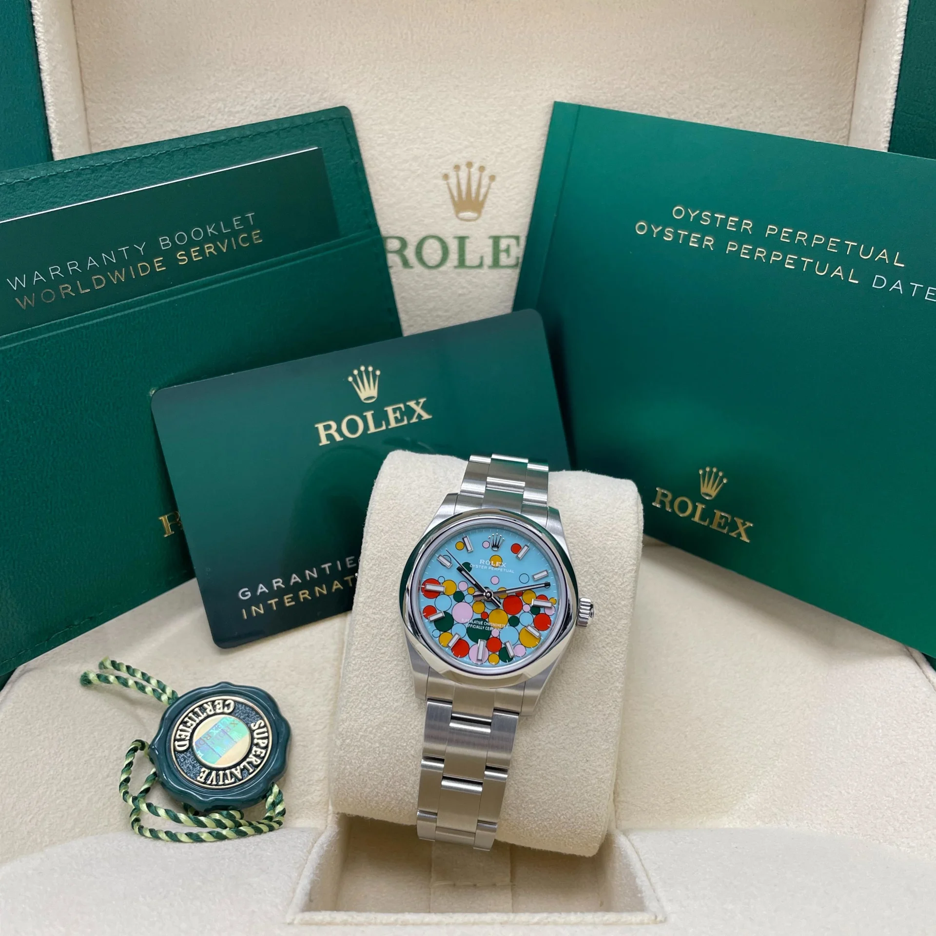 Rolex Oyster Perpetual 31mm 277200-0010 Celebration Dial Oyster Bracelet Watch - Image 8