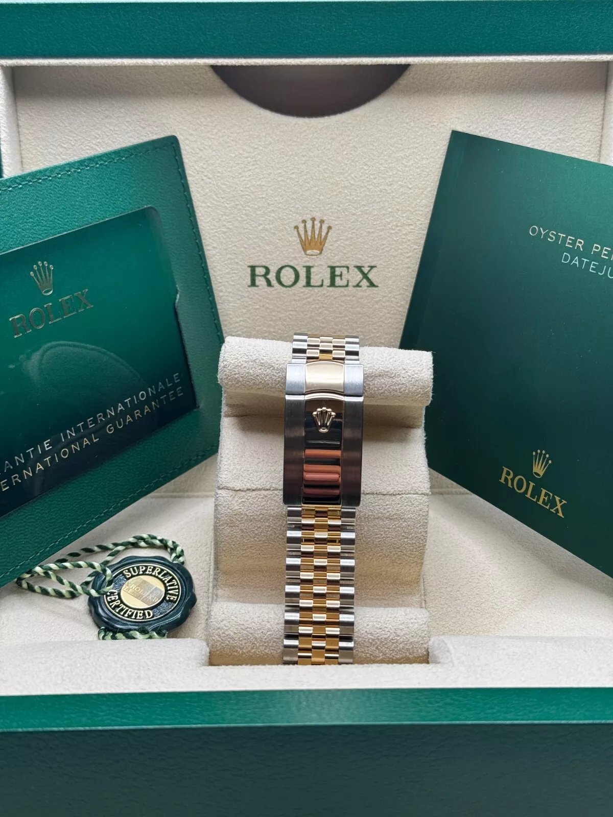 Rolex Datejust 41mm 126333 Black Diamond Jubilee Steel and Yellow Gold Men's Watch - Image 7