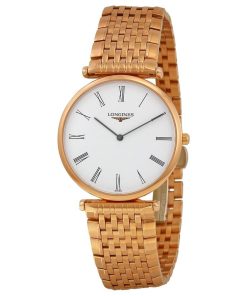 Longines Women's L47091918 La Grande Classique Rose Gold-Tone 18kt Rose Gold-Plated Stainless Steel Watch
