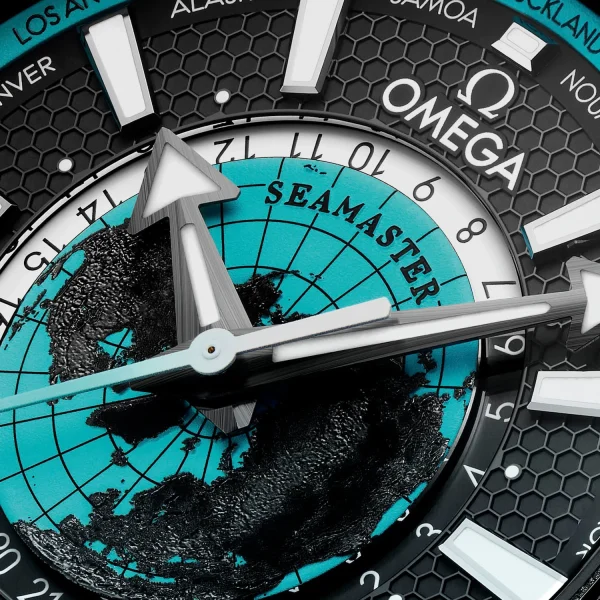 Omega Seamaster Planet Ocean 600M Worldtimer Automatic 45.5mm 215.92.46.22.01.006