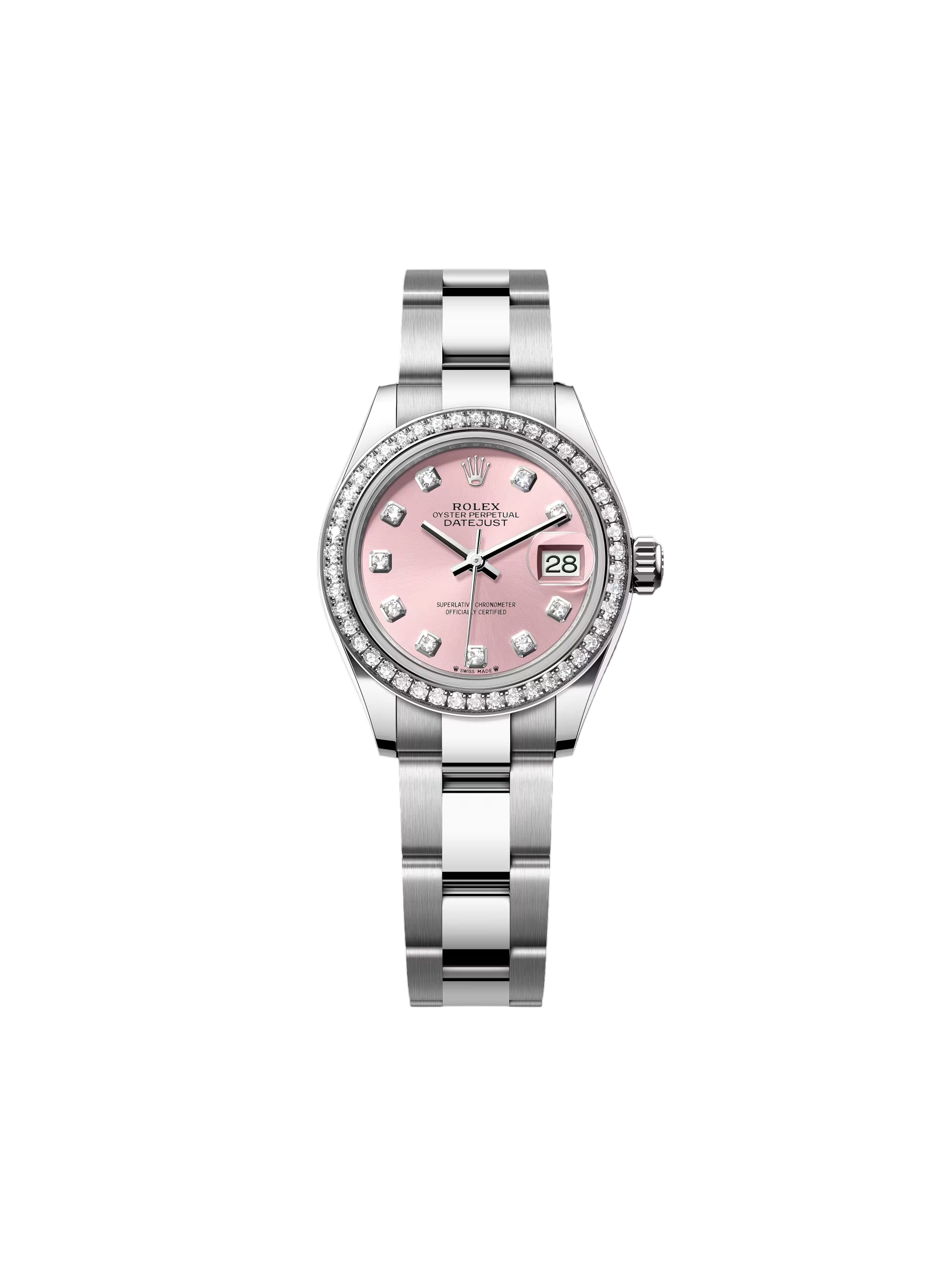 Rolex Lady-Datejust 28mm 279384RBR Pink Dial Oyster Bracelet - Image 2