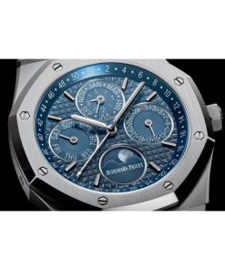 Alternative view of Audemars Piguet Royal Oak Perpetual Calendar 41mm 26574ST.OO.1220ST.02