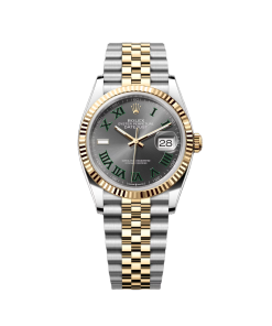 Rolex  Datejust 36mm 126233 Wimbledon Slate Dial Oyster Bracelet Watch