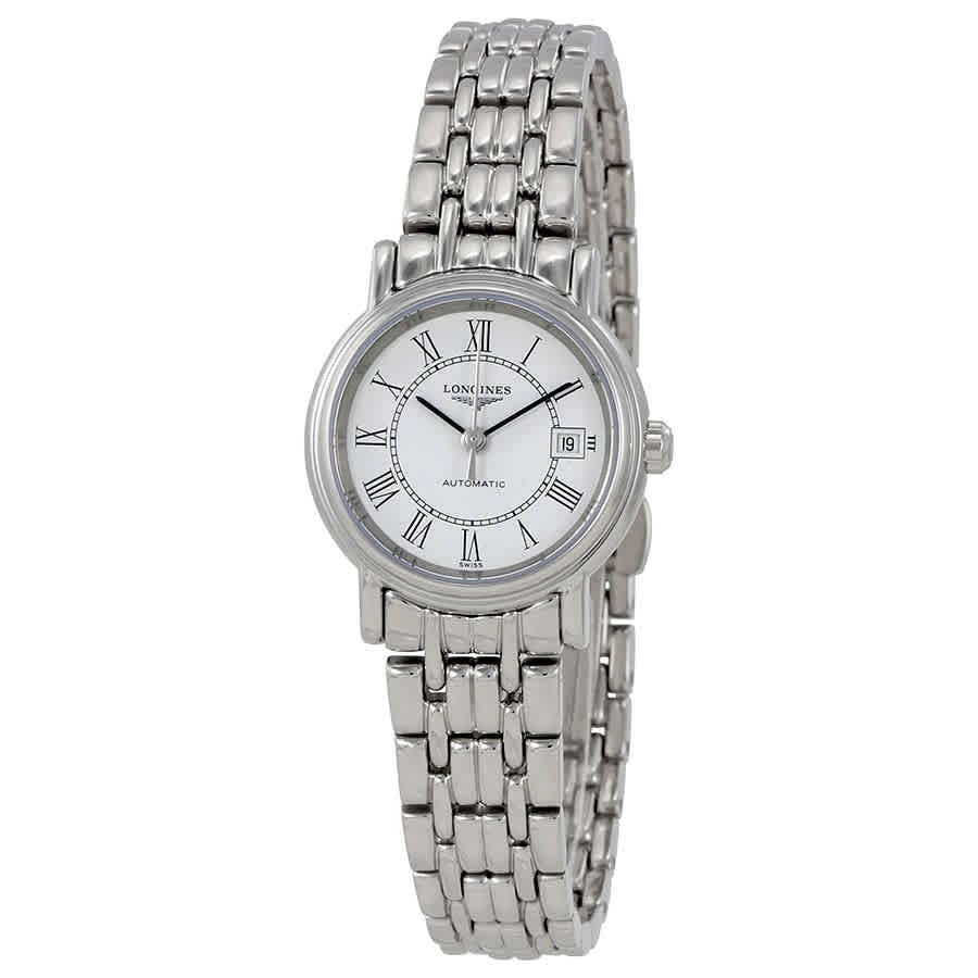 Longines Women's L4.321.4.11.6 Presence Stainless Steel Watch