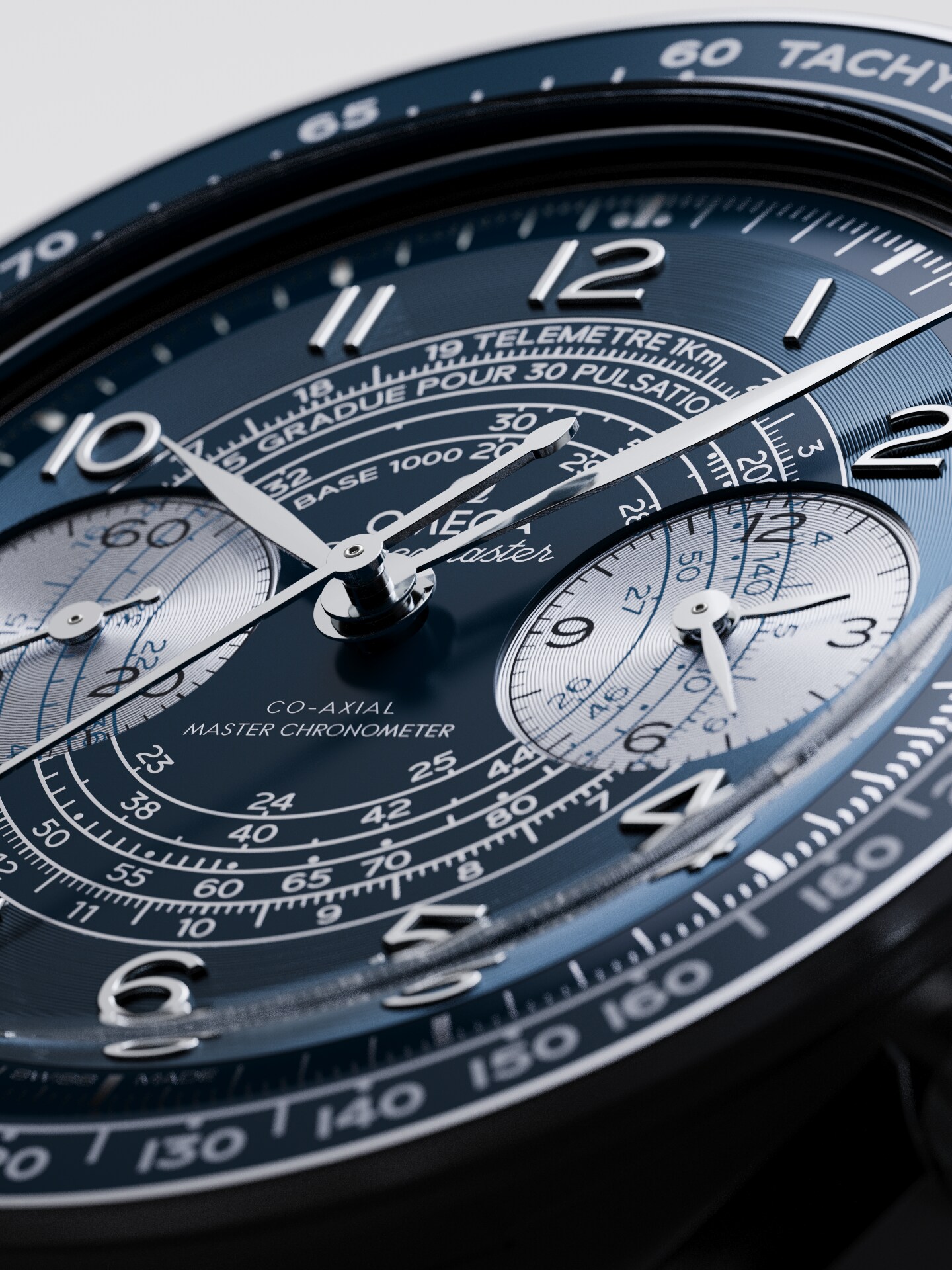 Omega Speedmaster Chronoscope Blue Dial 43mm Stainless Steel Bracelet 329.30.43.51.03.001 - Image 3