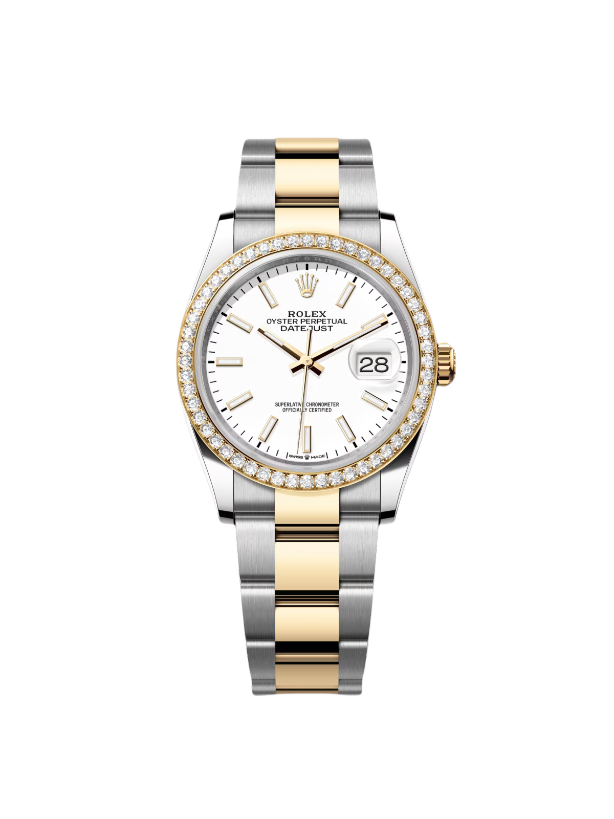 Rolex Datejust 126283RBR White 36mm Dial