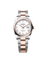 Rolex  Datejust 36mm 126201 White Dial Oyster Bracelet Watch