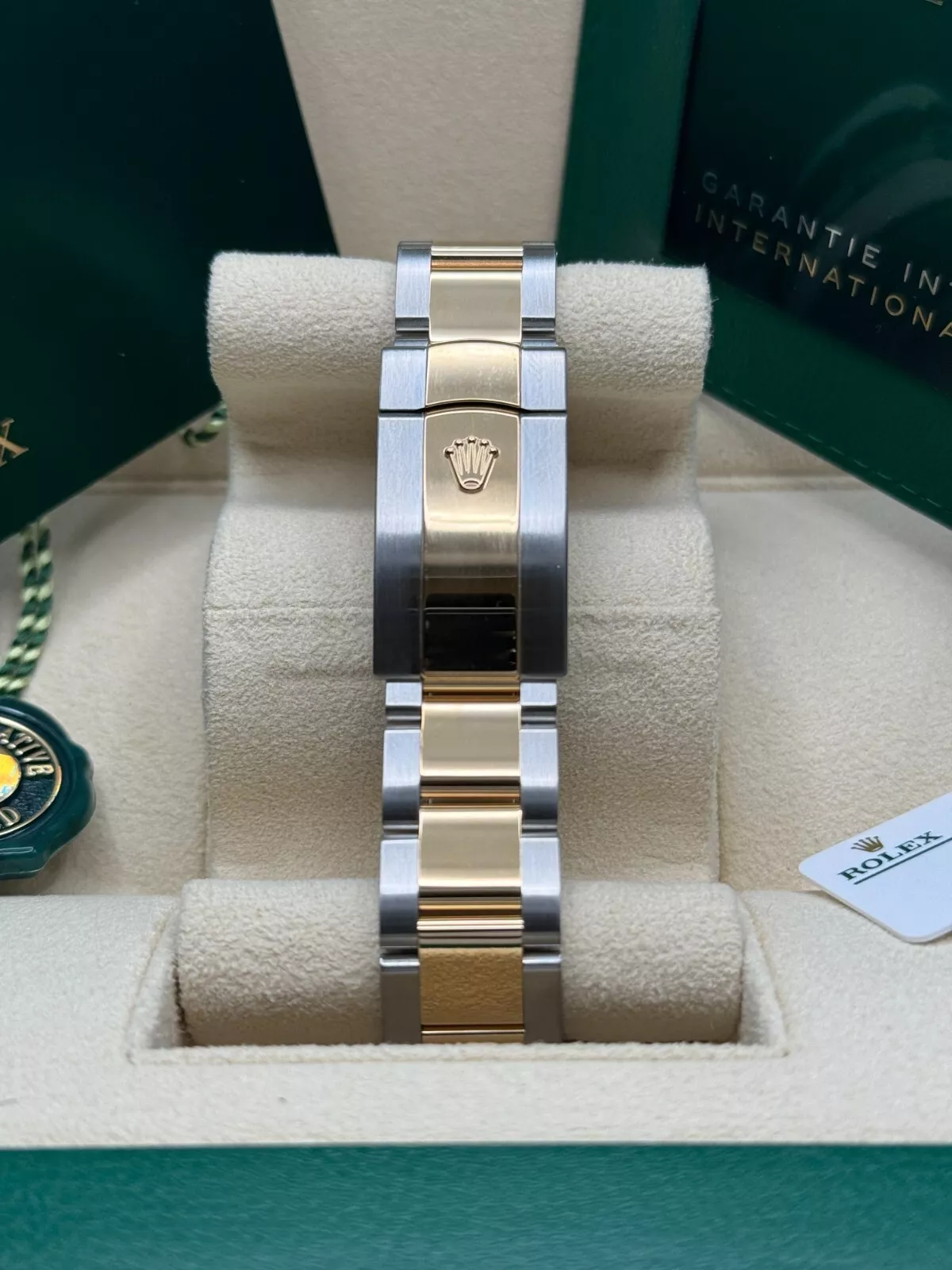 Rolex Datejust 41mm 126303 White Index Oyster Steel and Yellow Gold Mens Watch - Image 7