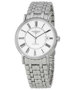 Longines Men's L49214116 Presence Stainless Steel Watch