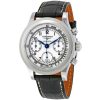 Longines Men's L2.768.4.13.2 Heritage Chronograph Black Leather Watch
