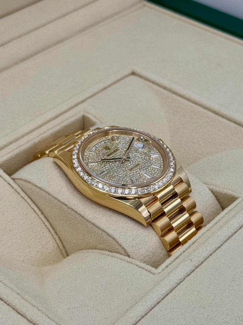 Rolex Day-Date 40mm Diamond Dial Watch 228348RBR-0037 - Image 3