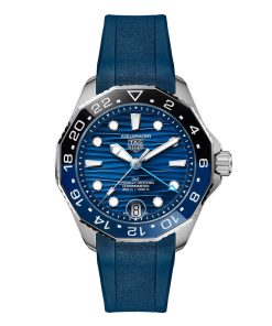 TAG Heuer Aquaracer Professional 300 GMT 42mm Mens Watch Blue Rubber WBP5114.FT6259