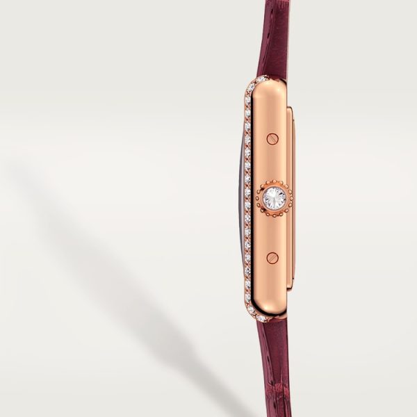 Cartier TANK LOUIS  Rose Gold Diamond 22mm