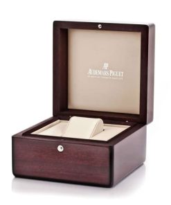 Alternative view of Audemars Piguet Royal Oak Chronograph 41mm Rose Gold White Dial Leather Strap Watch