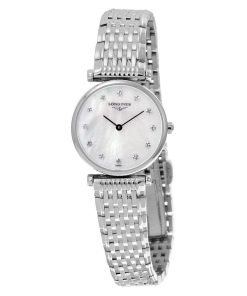 Longines Women's L47094876 La Grandes Classiques Flagship Diamond Stainless Steel Watch