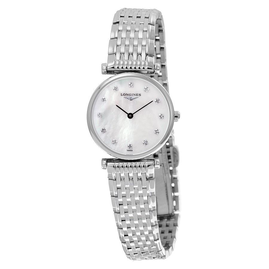Longines Women's L47094876 La Grandes Classiques Flagship Diamond Stainless Steel Watch