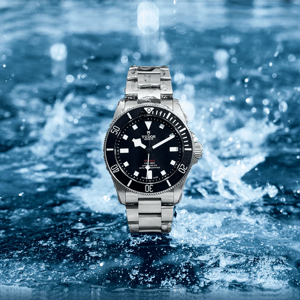 TUDOR Pelagos 39mm Black Sunray Dial & Ceramic Bezel Titanium Automatic Watch M25407N-0001 - Image 6