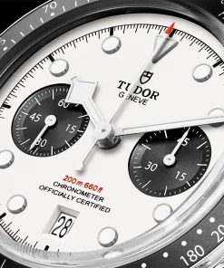 Alternative view of TUDOR Black Bay Chrono 41mm Opaline/Black Dial Men's Automatic Bracelet Watch M79360N-0002