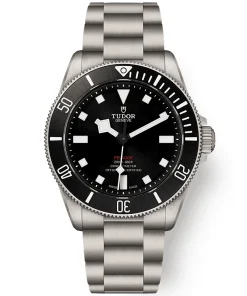 TUDOR Pelagos 39mm Black Sunray Dial & Ceramic Bezel Titanium Automatic Watch M25407N-0001