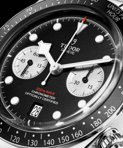 Alternative view of TUDOR Black Bay Chrono 41mm Black/Silver Dial Men's Automatic Bracelet Watch M79360N-0001