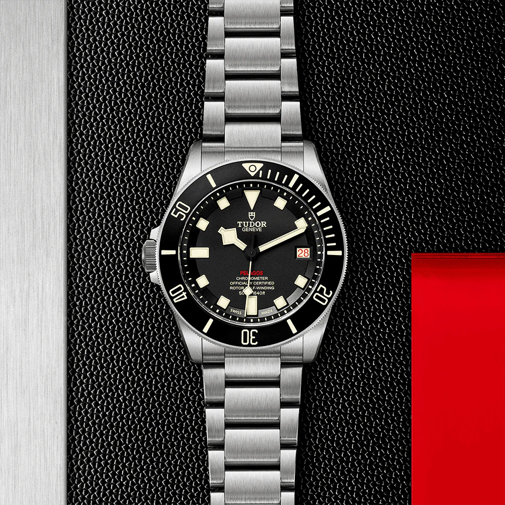 TUDOR Pelagos LHD 42mm Black Dial & Ceramic Bezel Men's Titanium Automatic Watch - Image 3