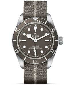 TUDOR Black Bay 58 925 39mm Silver Case Taupe Dial Fabric Strap Watch