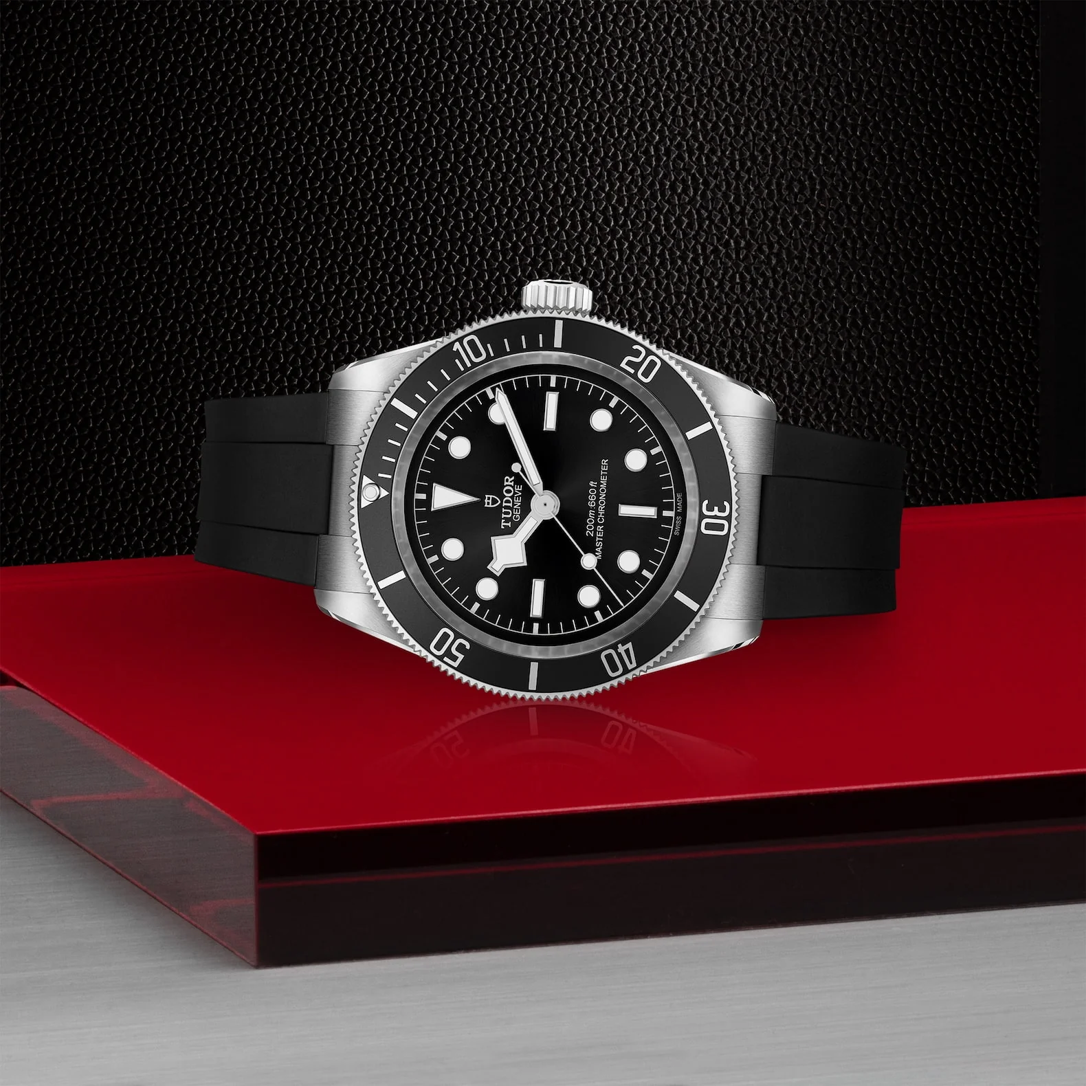 TUDOR Black Bay 41mm Black Dial & Bezel Men's Rubber Strap Watch M7941A1A0NU-0002 - Image 3