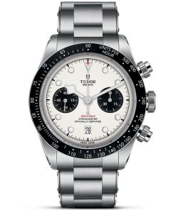 TUDOR Black Bay Chrono 41mm Opaline/Black Dial Men's Automatic Bracelet Watch M79360N-0002