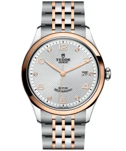 TUDOR 1926 39mm Two-Tone Silver Diamond Dial Men's Automatic Bracelet Watch M91551-0002