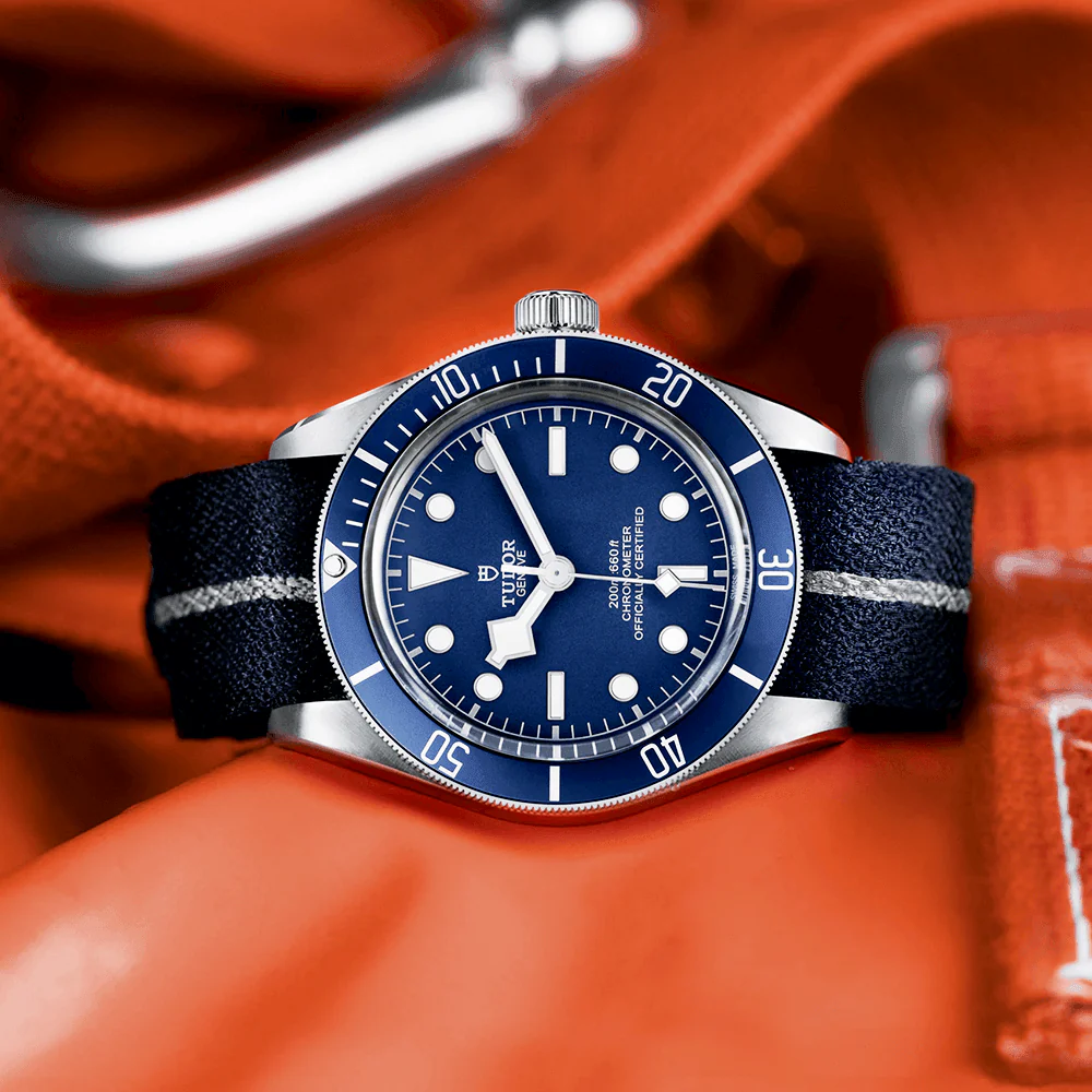 TUDOR Black Bay 58 39mm Navy Blue Dial & Bezel Automatic Fabric Strap Watch M79030B-0003 - Image 3